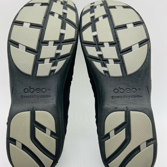 ABEO WOMENS BLACK CASUAL SLIP ON COMFORT SHOES SIZE 8.5 - Picture 12 of 12